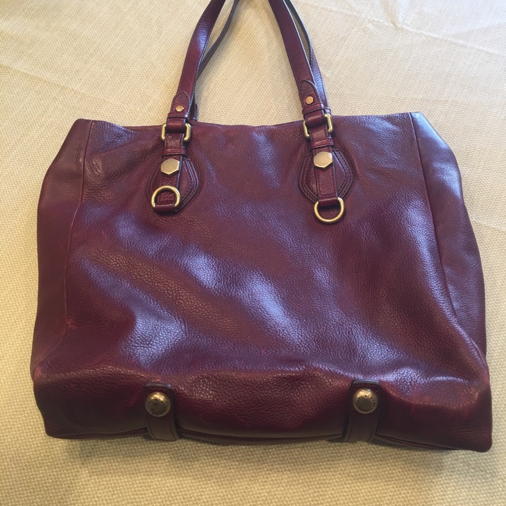 Marc By Marc Jacobs handbag Tote. Burgundy Maroon